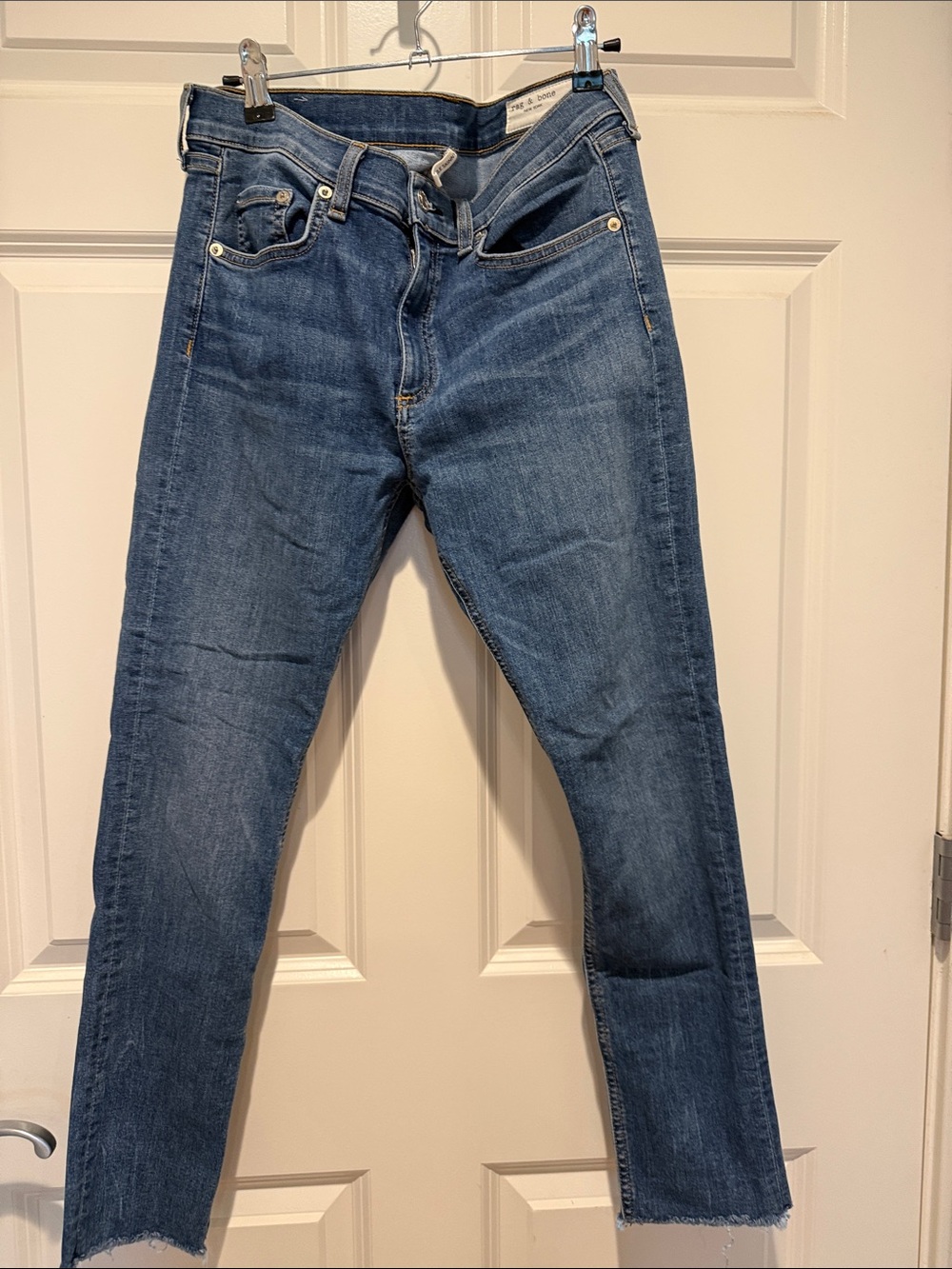 rag & bone Slim ankle  Dark Blue Denim Jeans